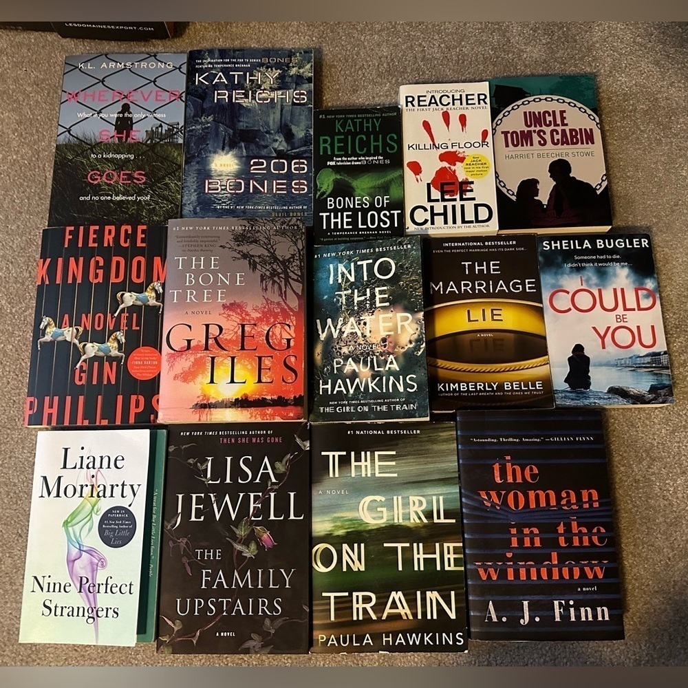 Suspense/ Thriller novels